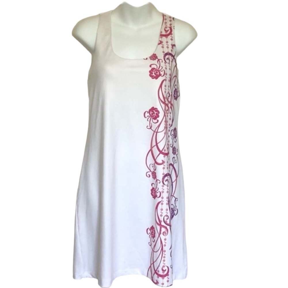 Athleta Momentum Tennis Scroll Dress Sz S